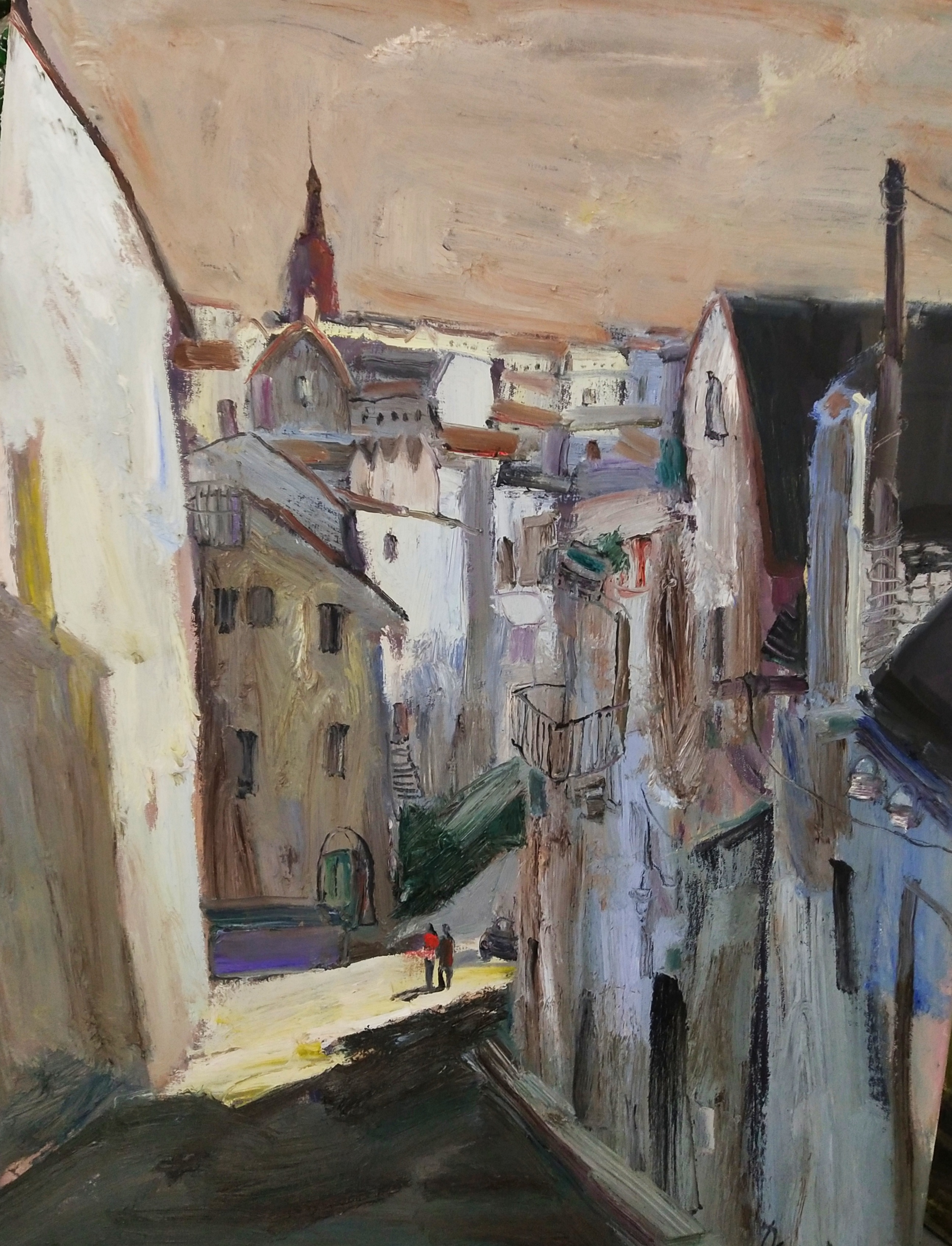 《游迹系列之七》60x90cm