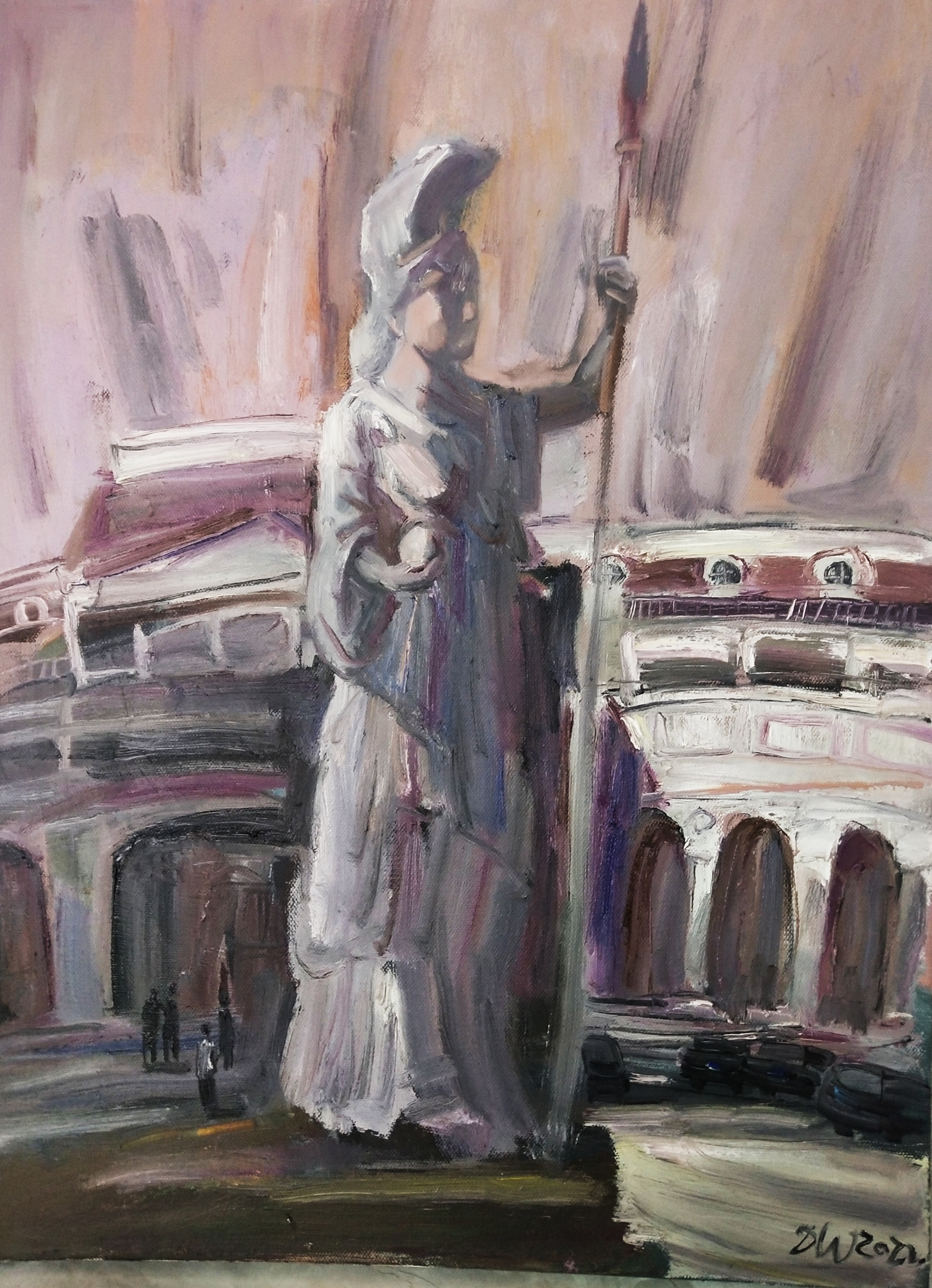 《游迹系列之八十九》60x90cm