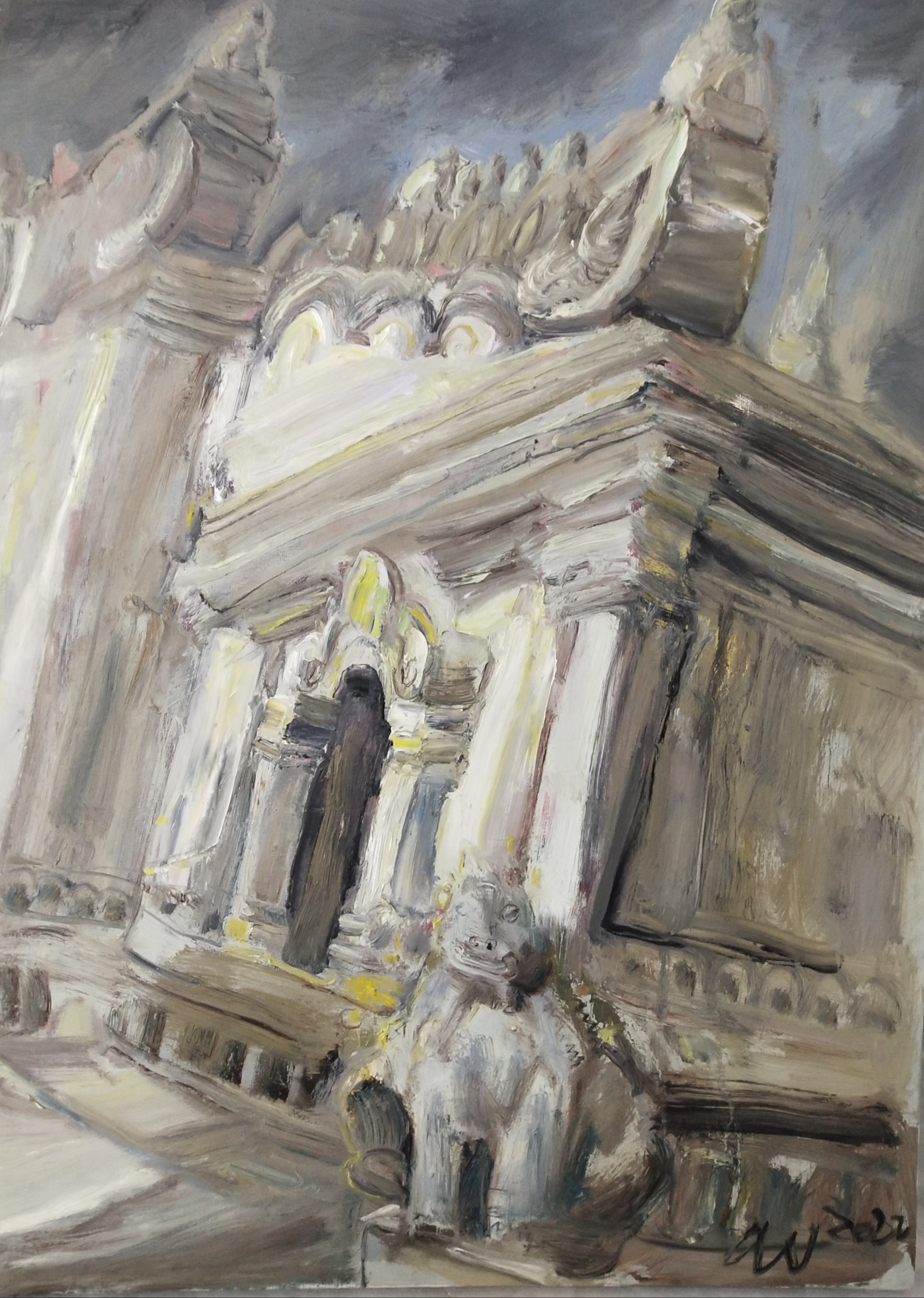 《游迹系列之八十八》60x90cm