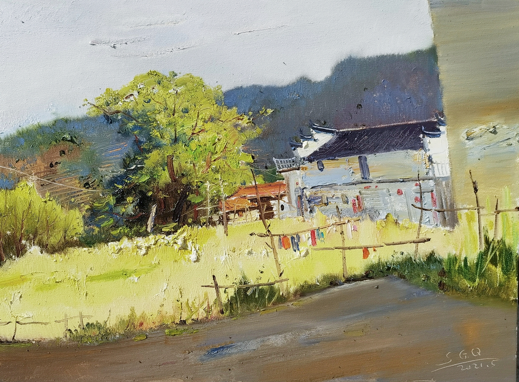 婺源花开系列1180x60cm
