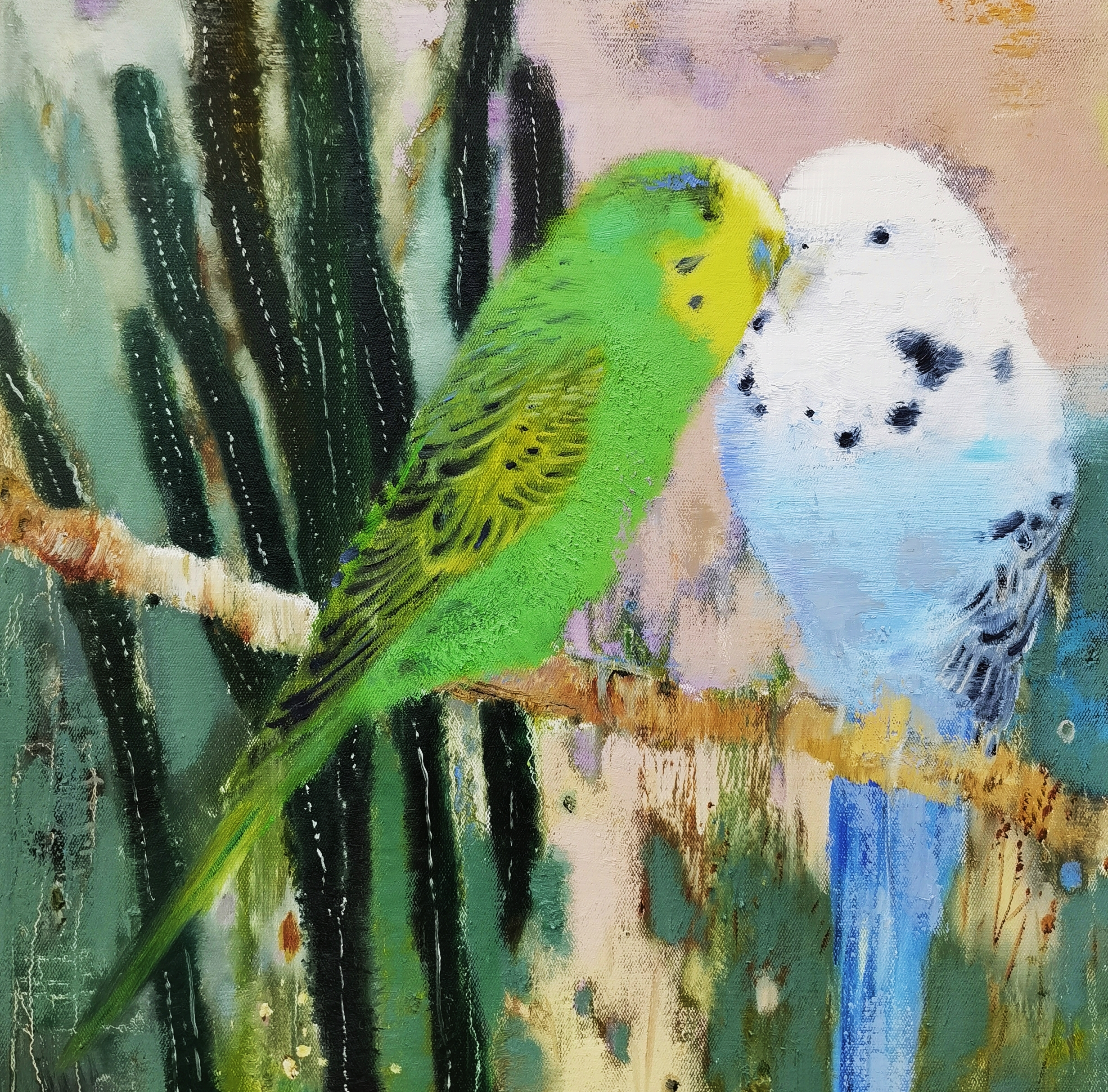鹦鹉系列1060x60cm