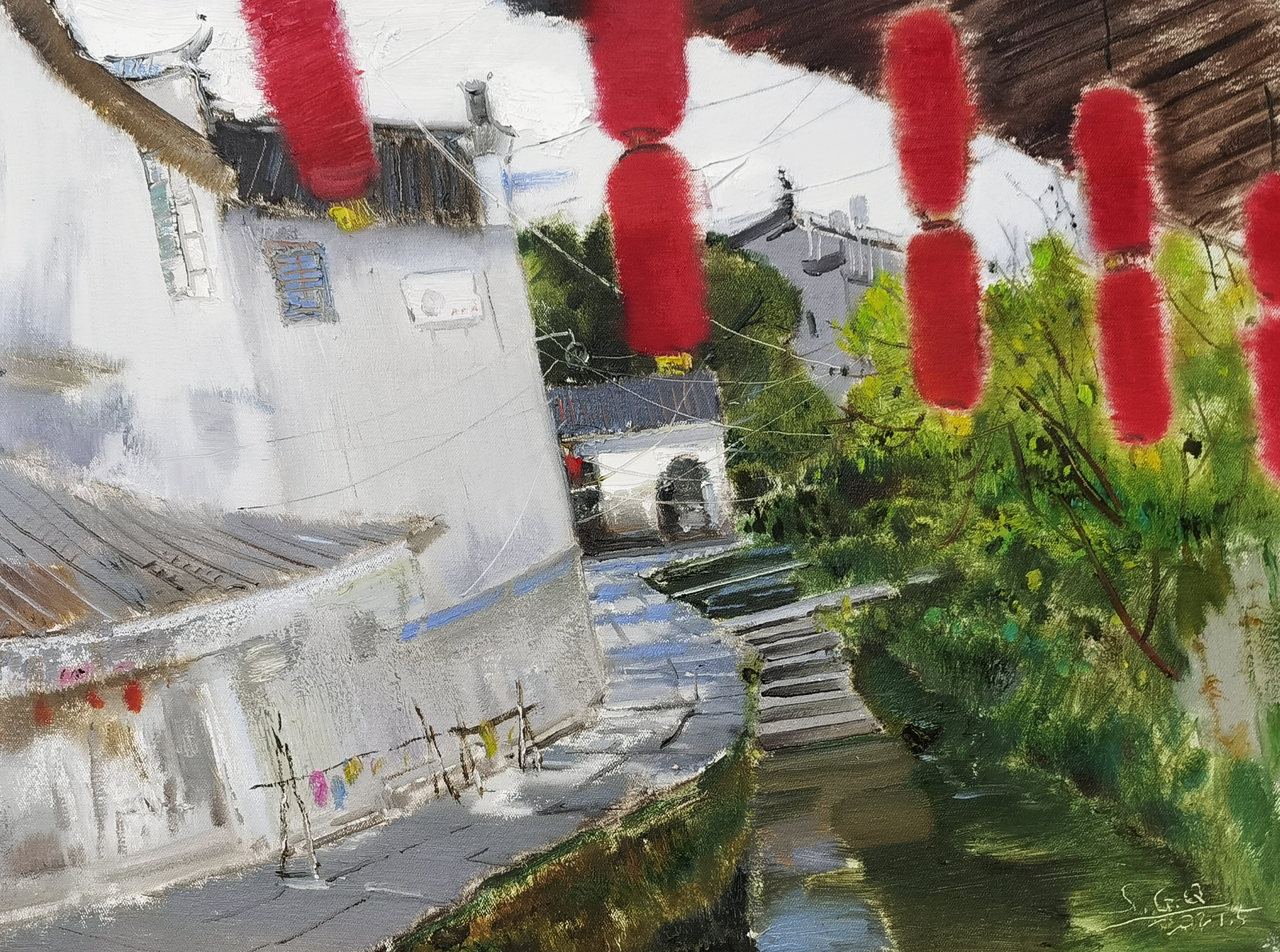 婺源花开系列1580x60cm