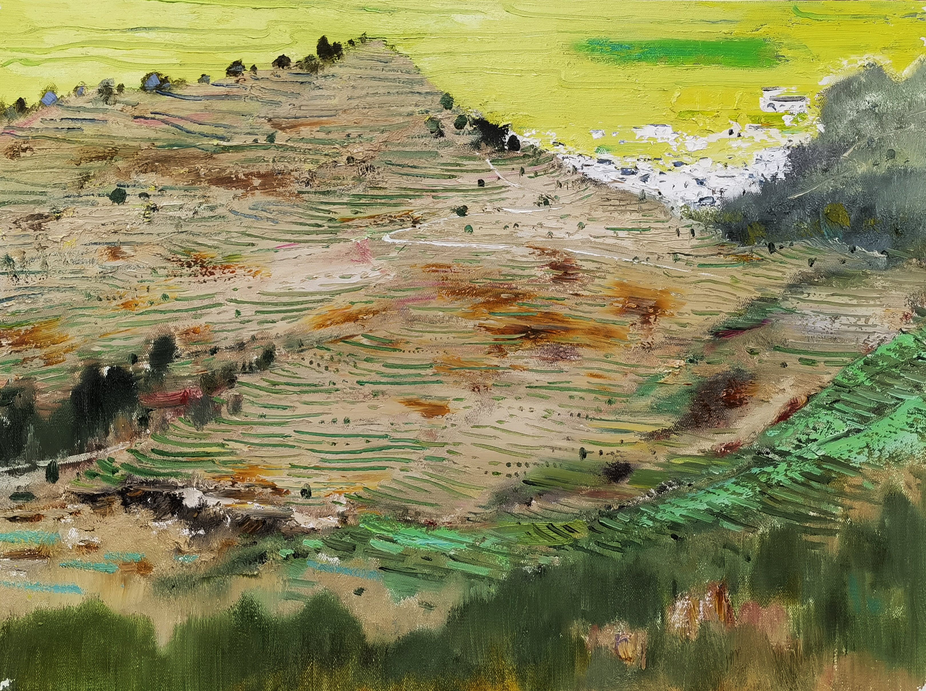 婺源花开系列780x60cm