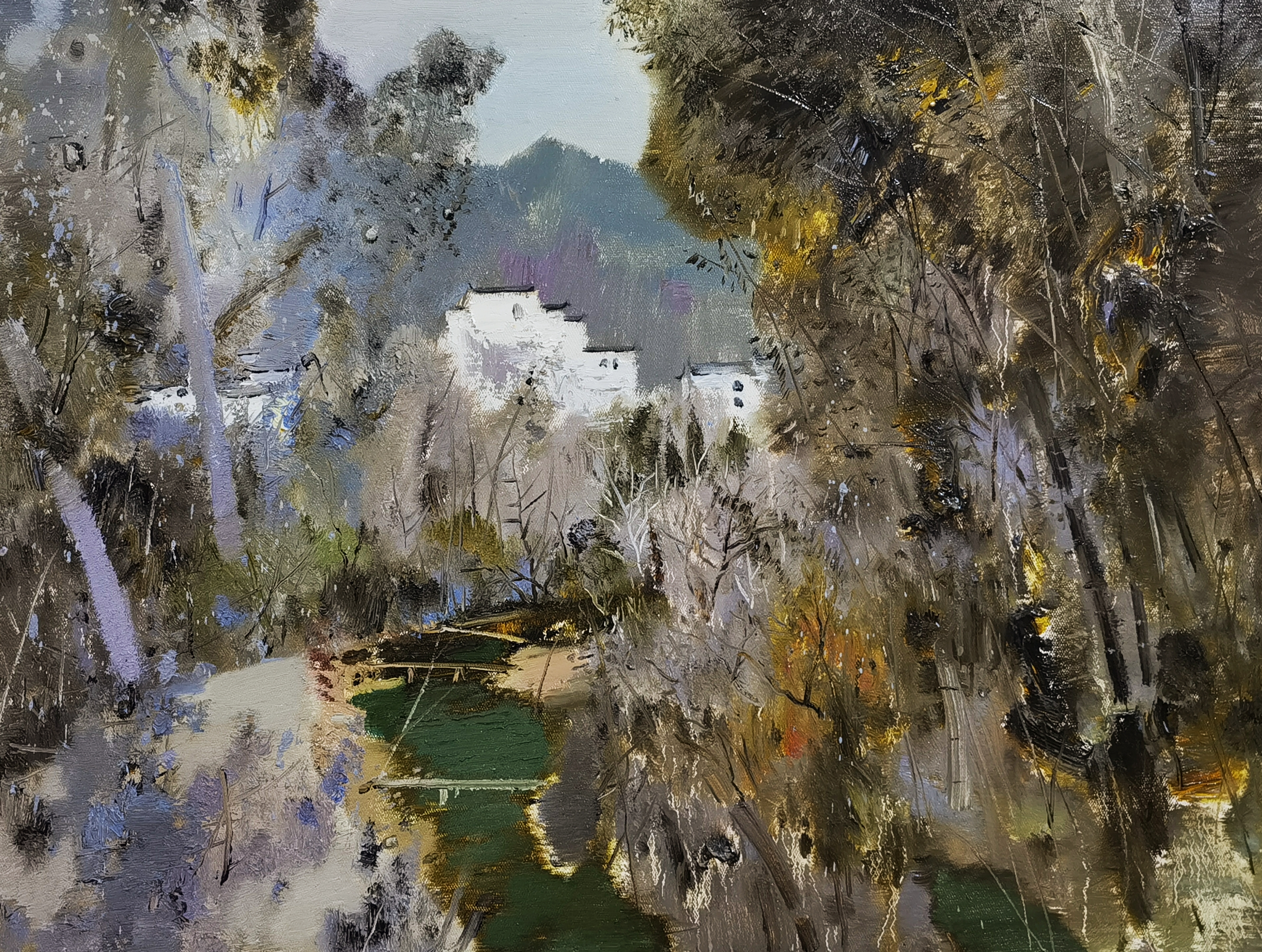 婺源花开系列880x60cm
