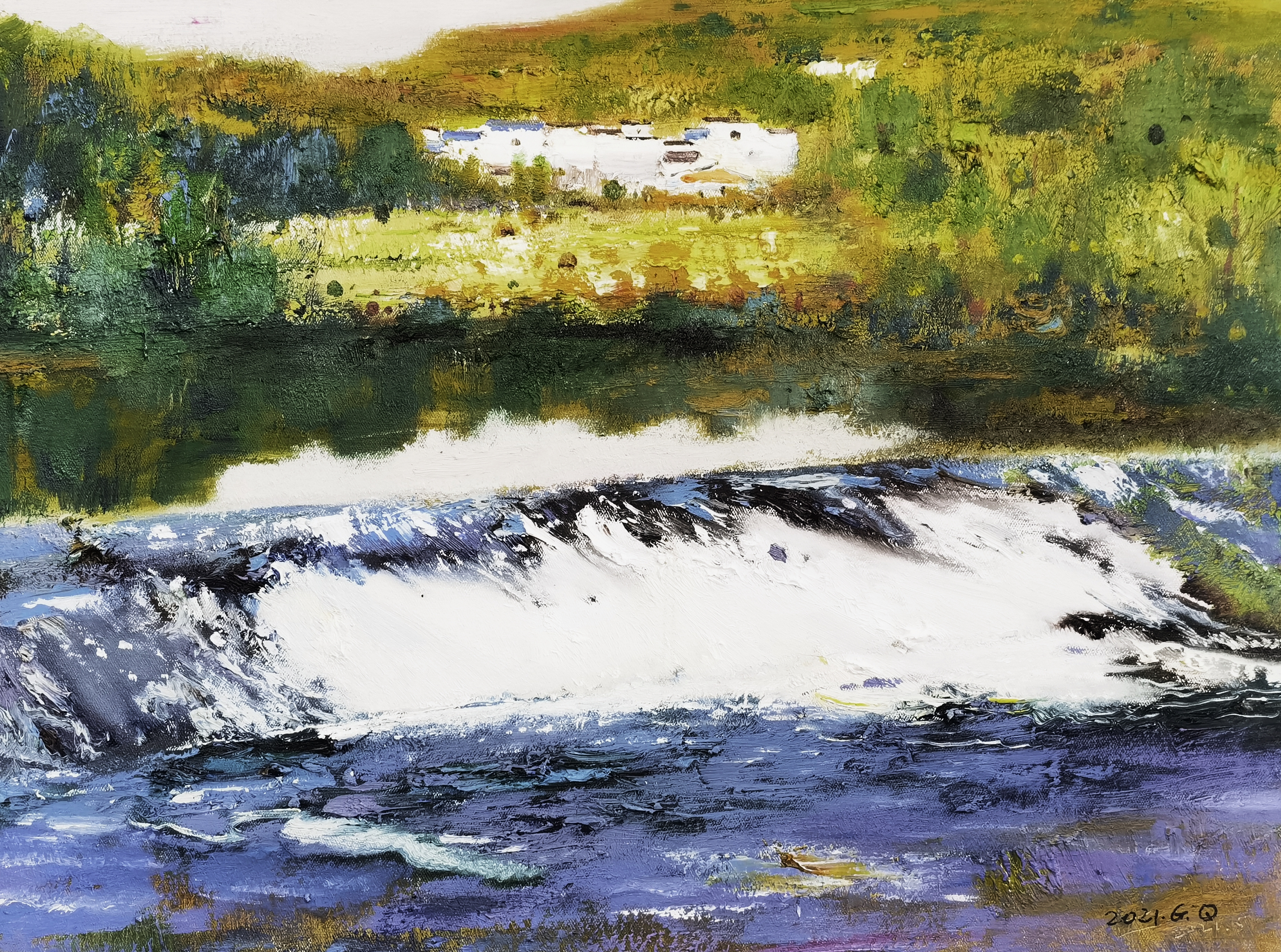 婺源花开系列1680x60cm