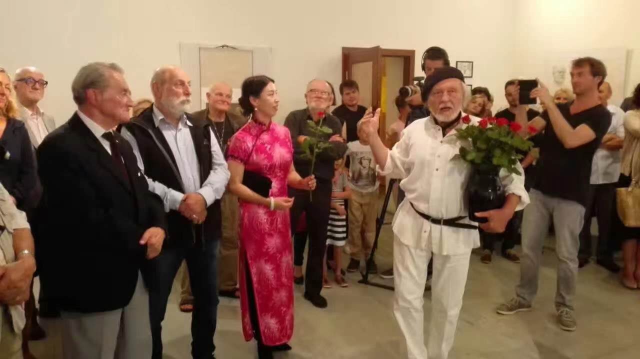 波兰国际艺术邀请展展览开幕现场