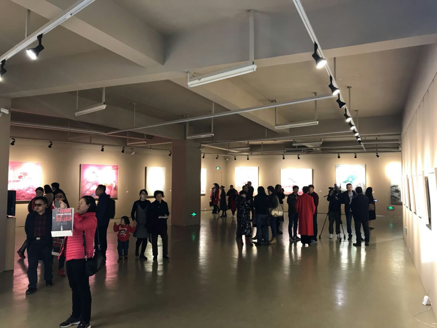 ”一花独秀“个展展览现场