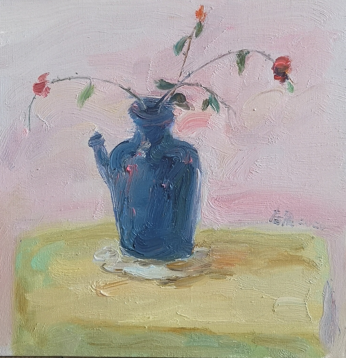 无声系列之二十六40x40cm