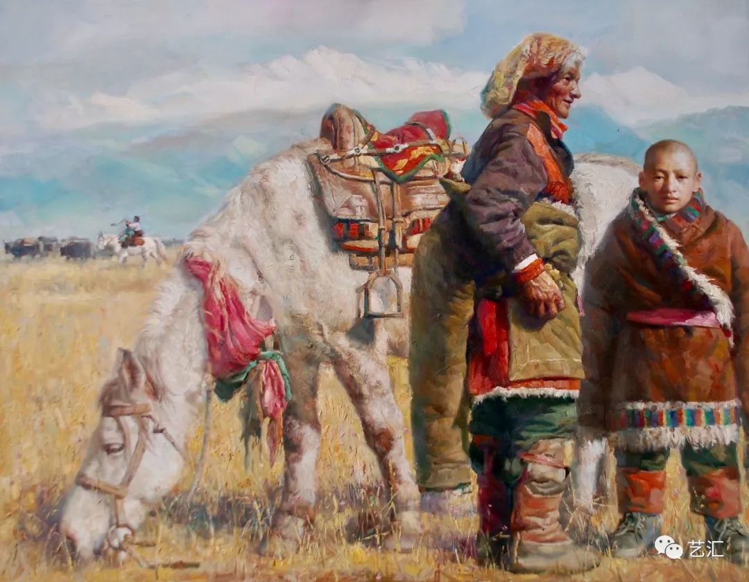 康巴汉子116×90cm