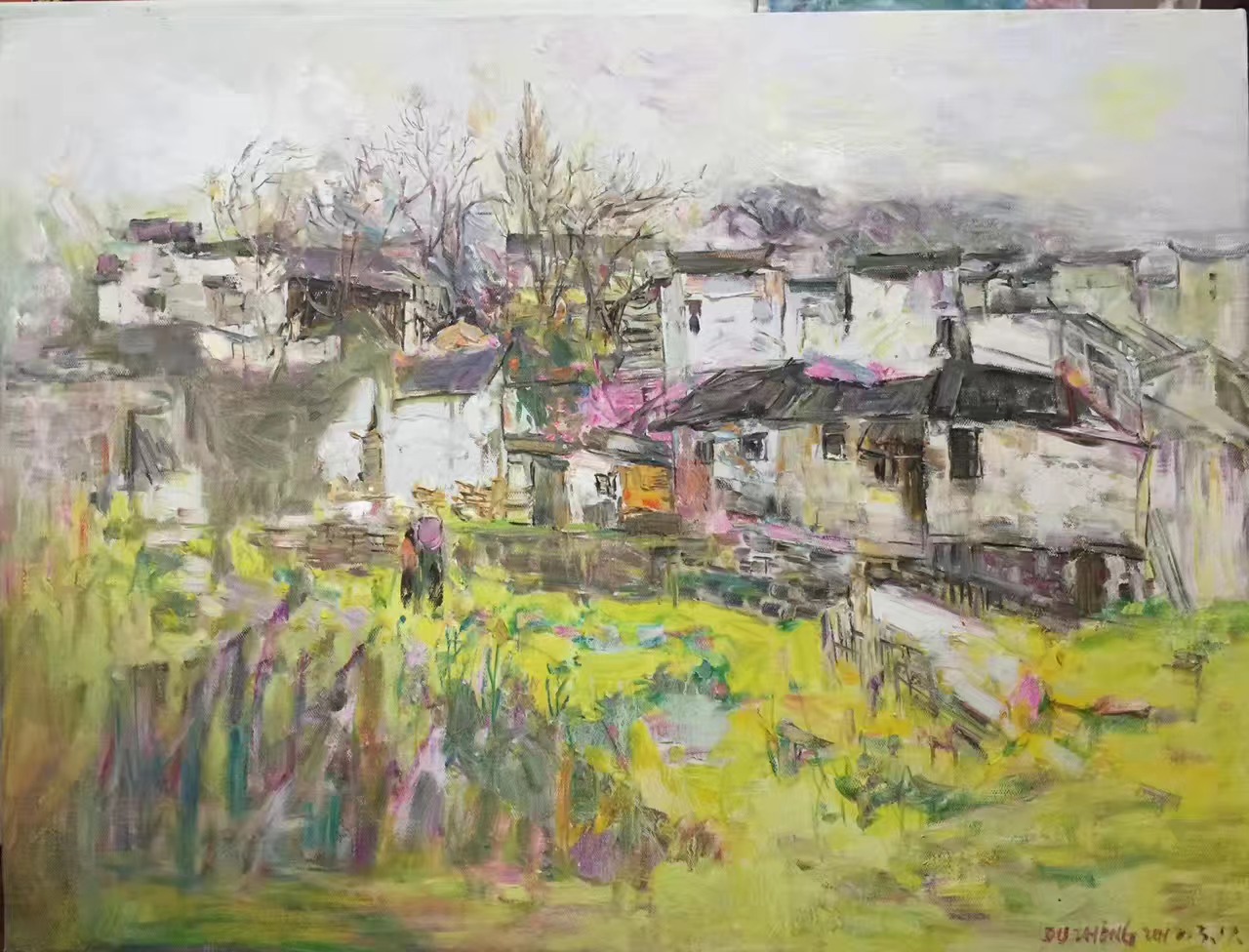 歙县石潭之八100x80cm