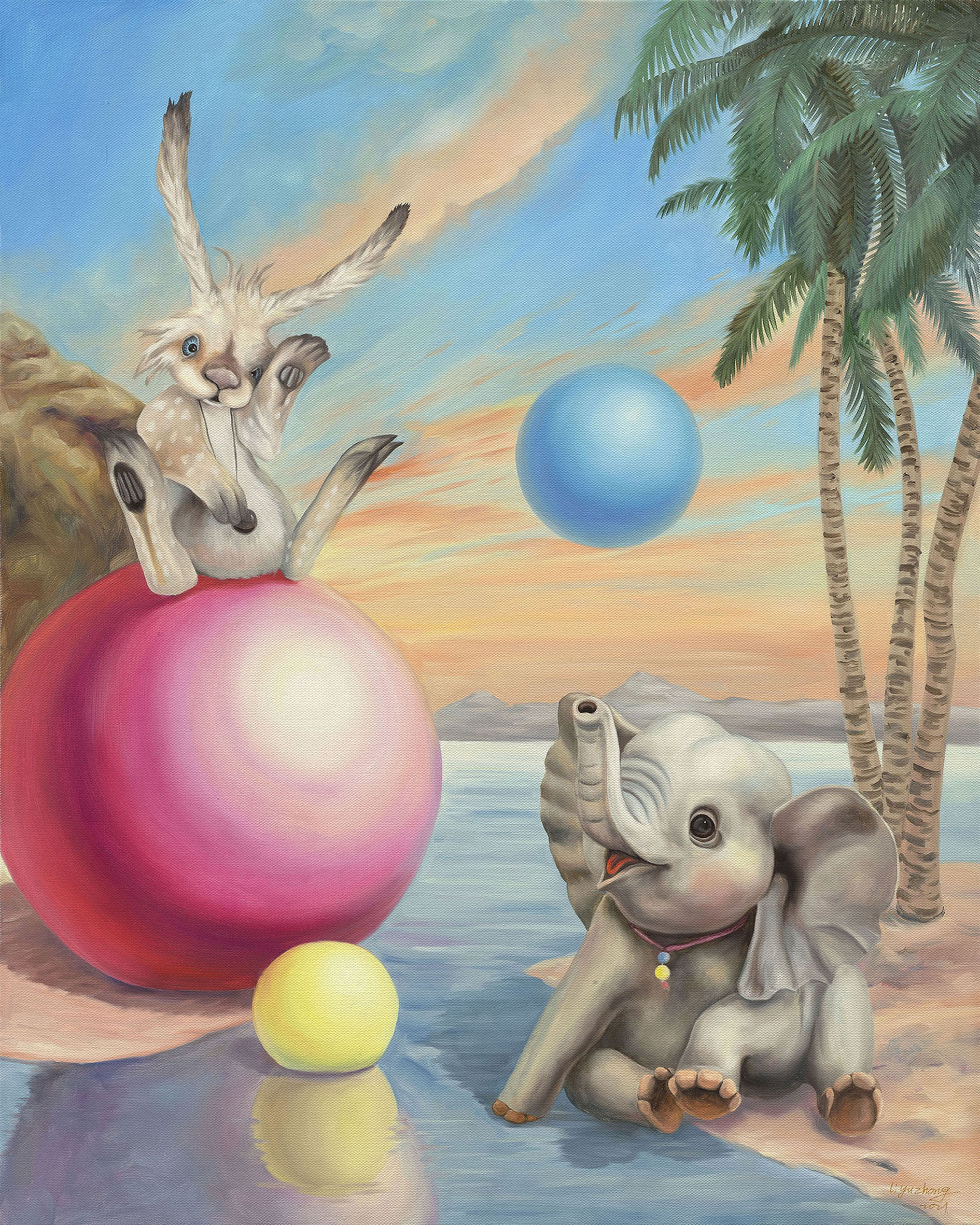 失忆物偶680x100cm
