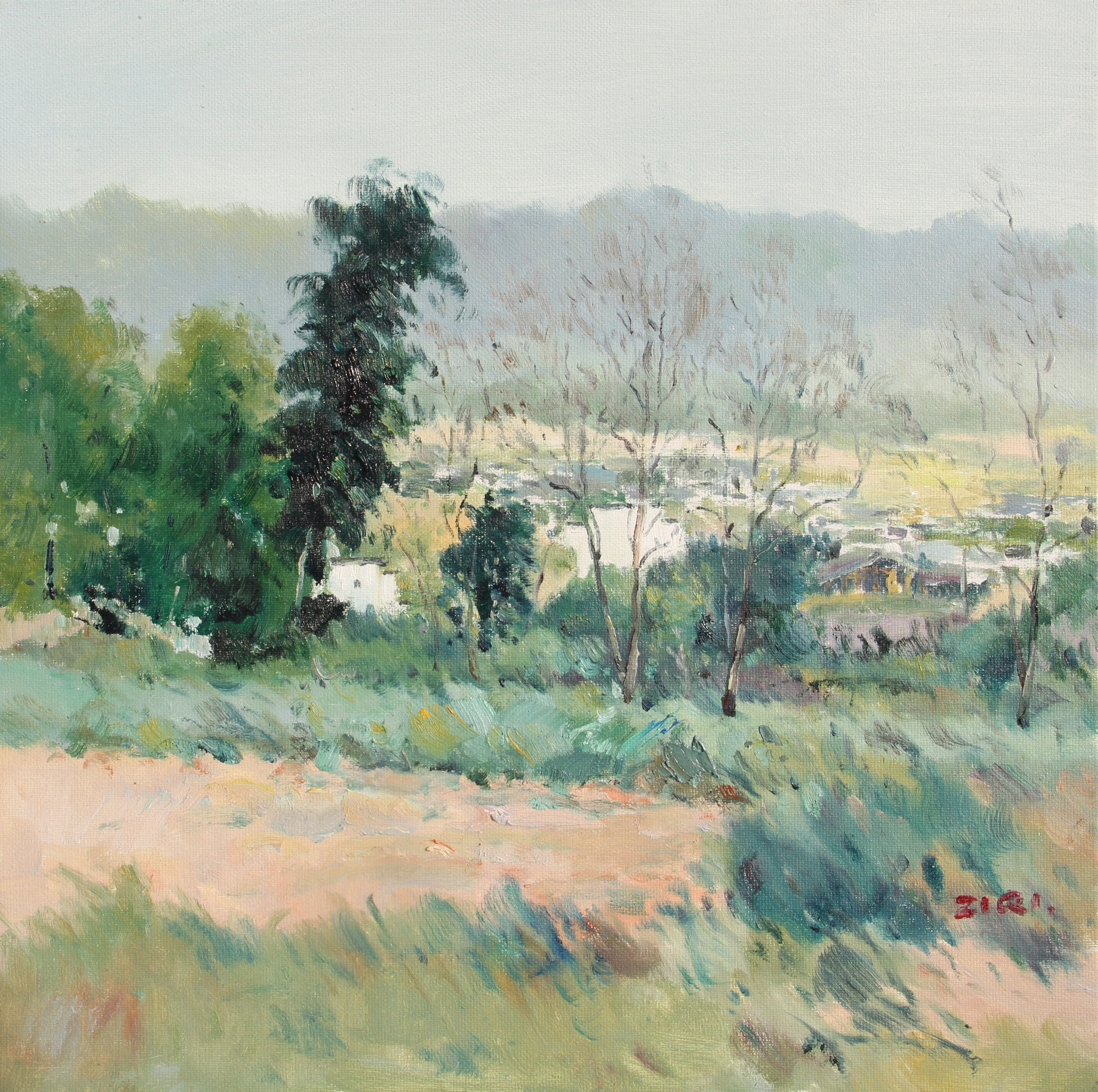 《皖南秋色.NO3》60×60cm