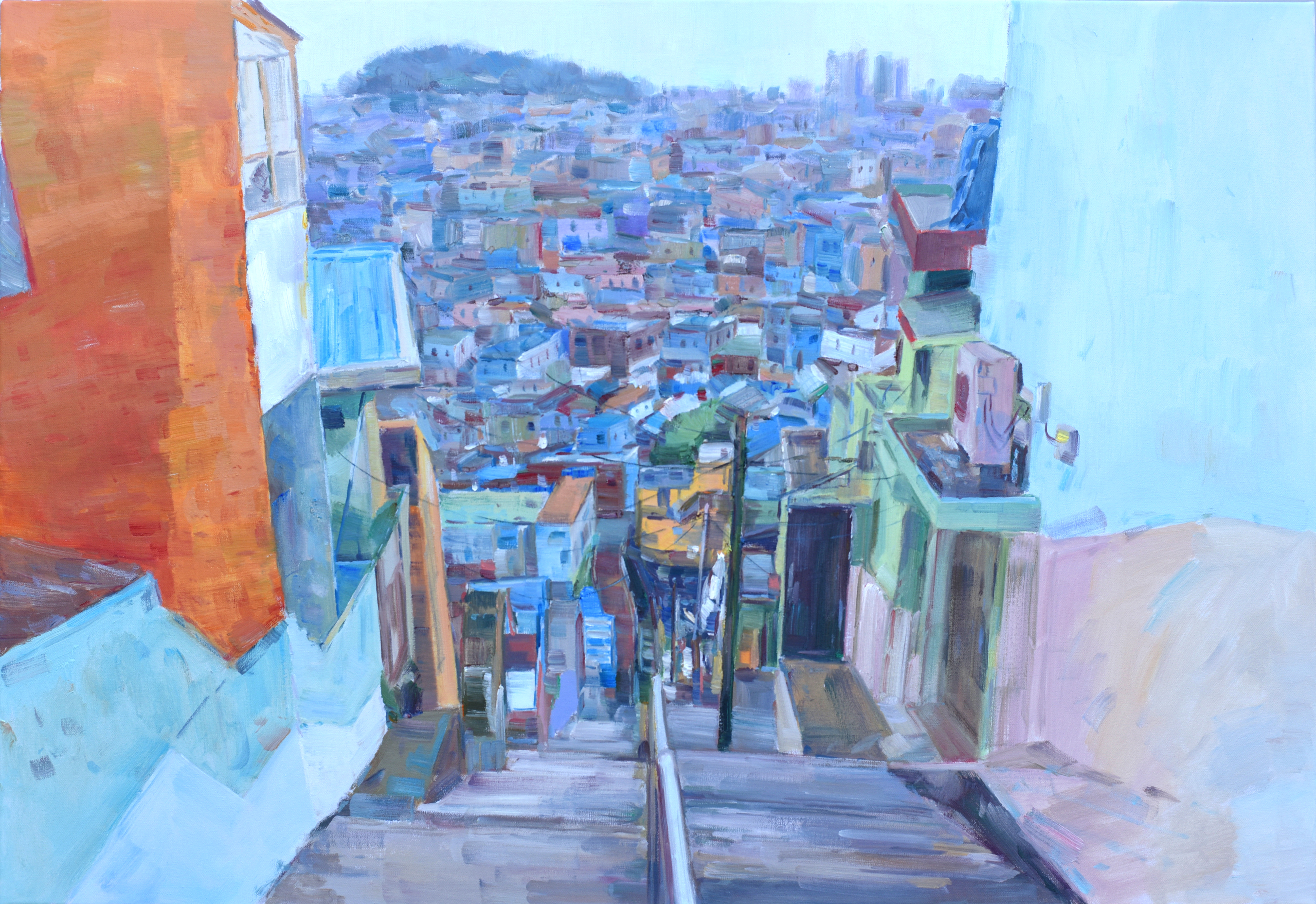 《 釜山印象.NO3》80cm×110cm