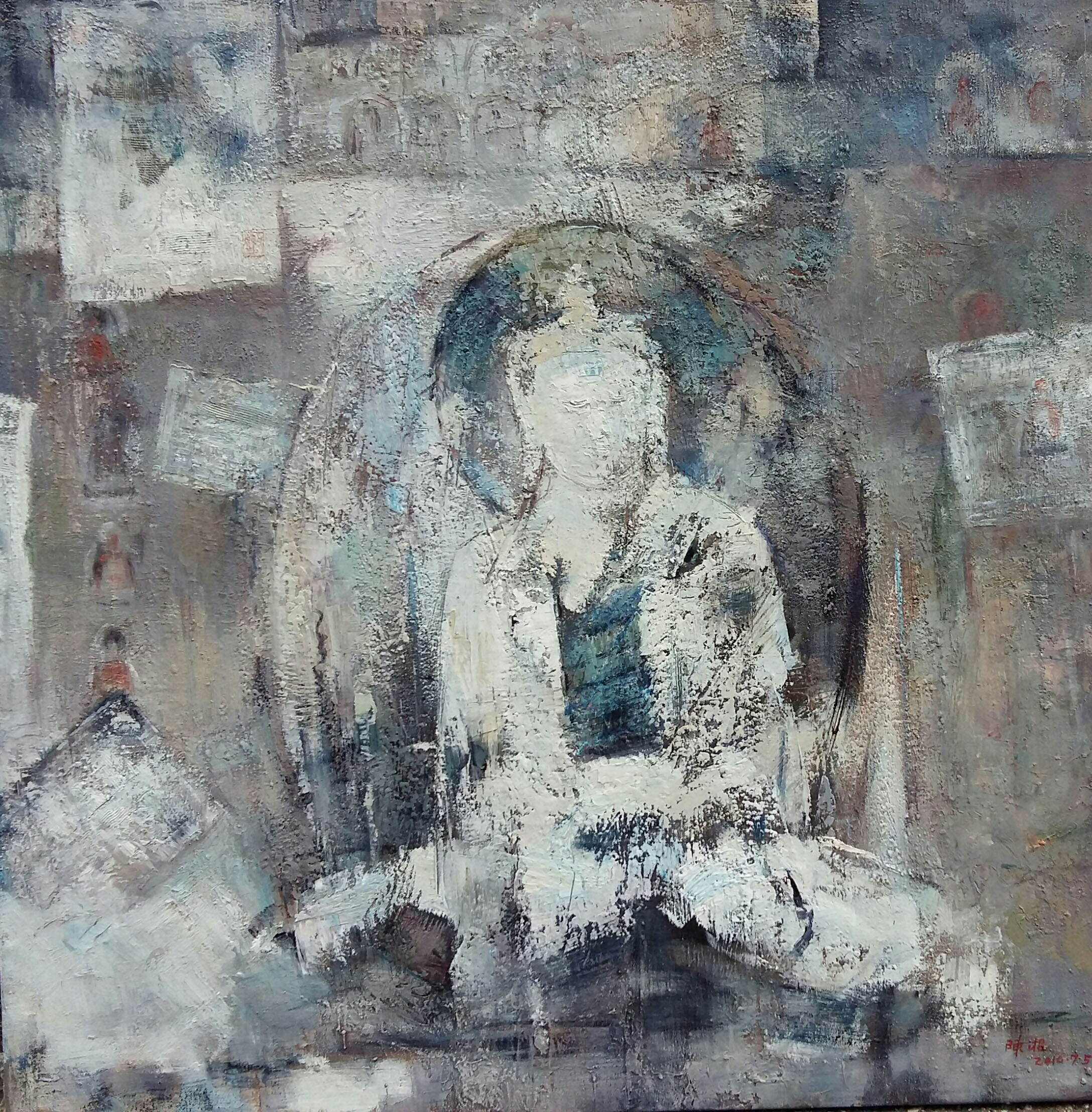 《空》100cm×100cm