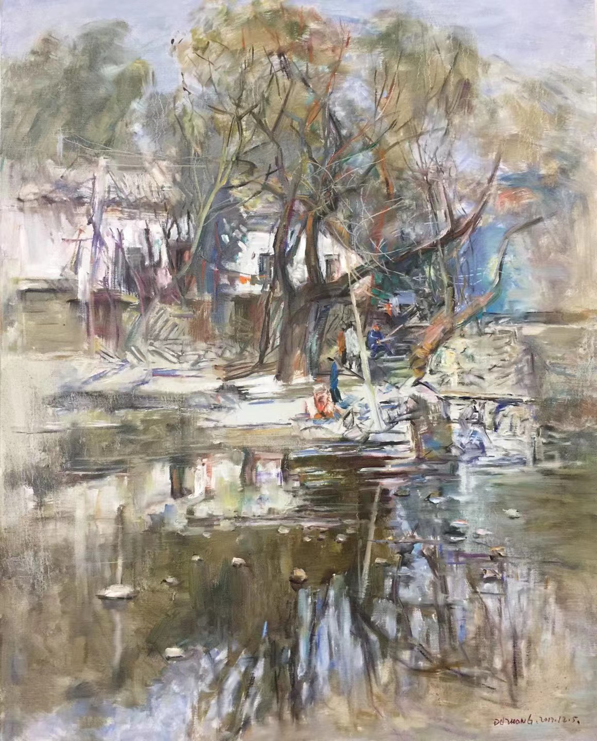 霍山大别山之三100x80cm