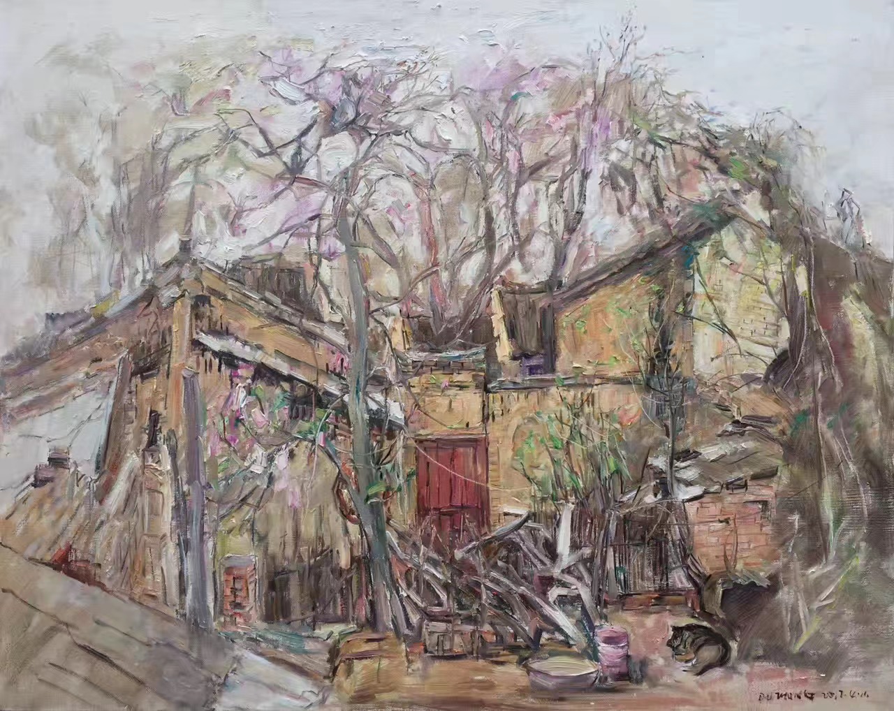 山西永济风景之六100x80cm