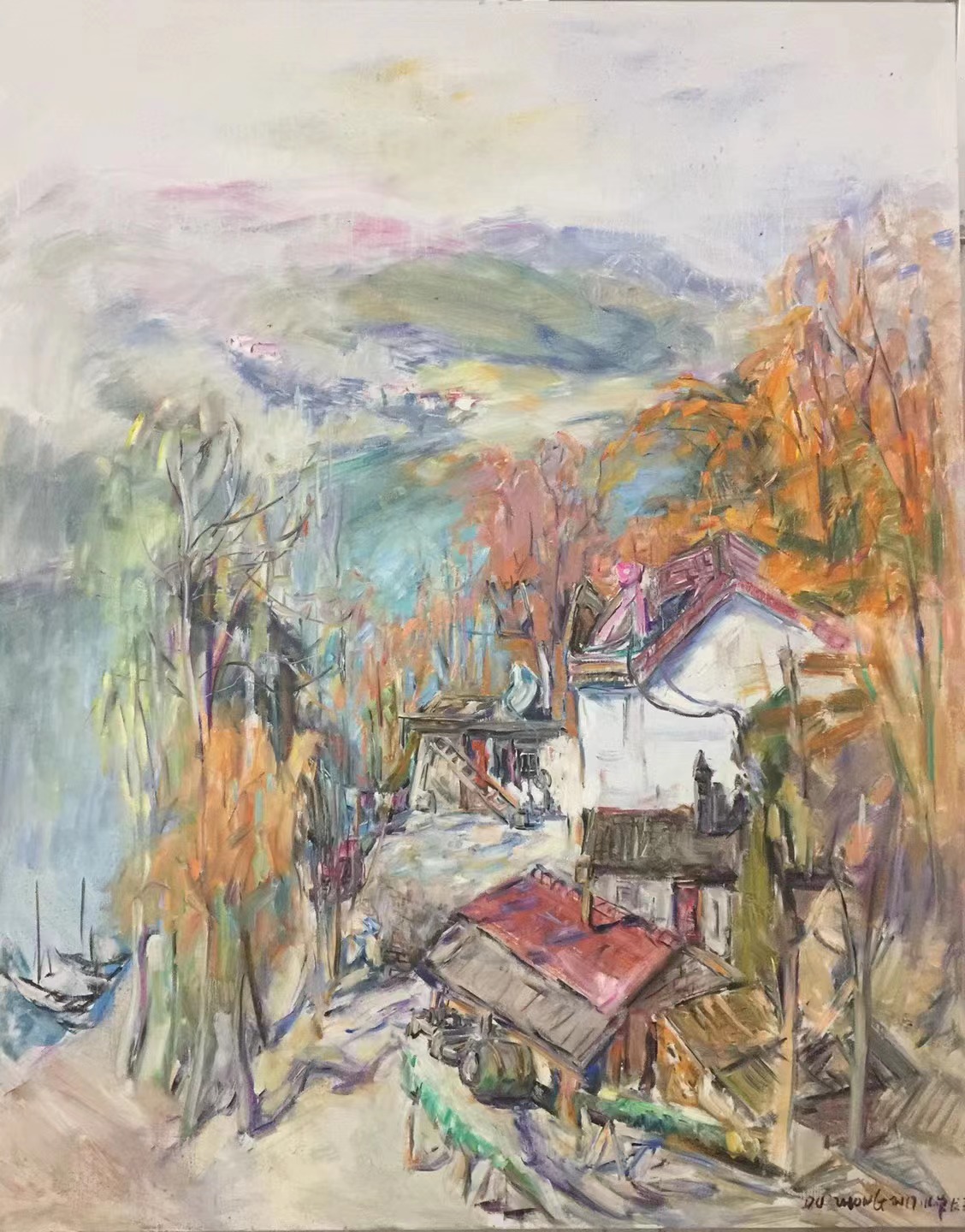 霍山大别山之五100x80cm