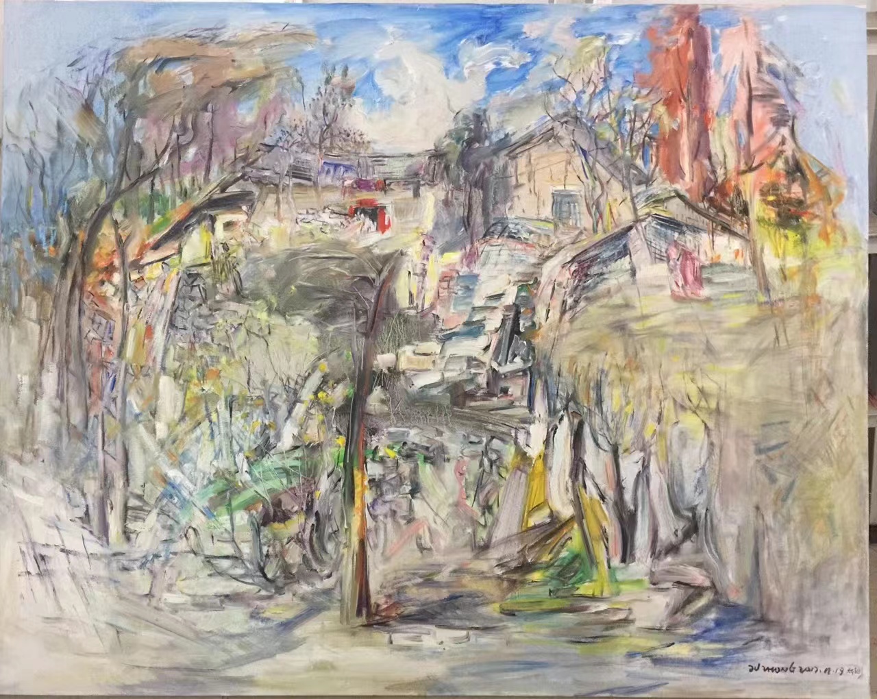 霍山大别山之一100x80cm