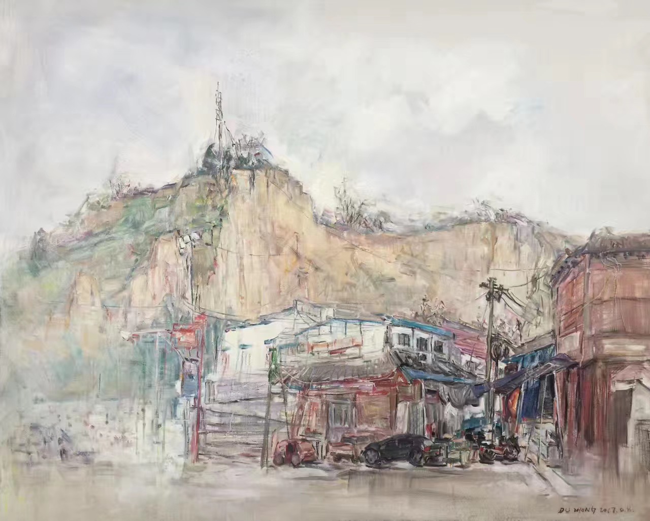 山西永济风景之二100x80cm