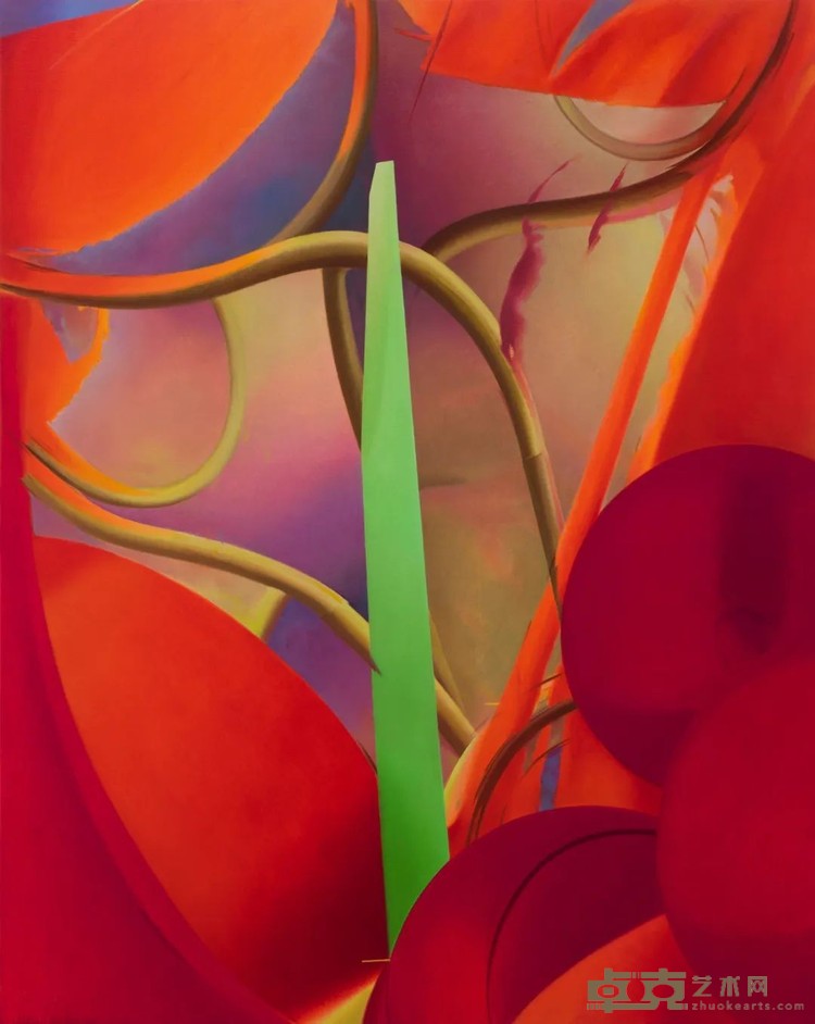 王文婷 硝烟退去见熔池2022布面油画200×160cm.jpg