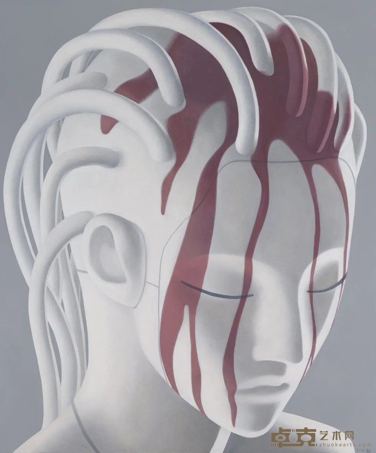 谭永勍 机器人受难日 2022 布面油画240×200cm.jpg