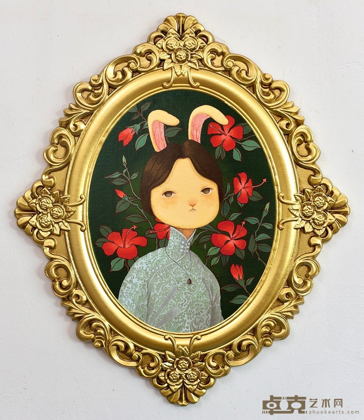 《林徽因 Lin Huiyin》布面丙烯 Acrylic on canvas 30x40cm 2020.jpg