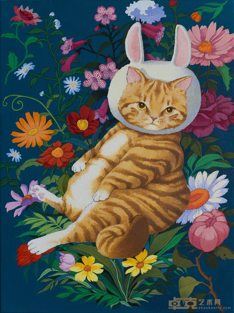 《小暇 Leisure Time》布面丙烯 Acrylic on canvas 30x40cm 2023.jpg