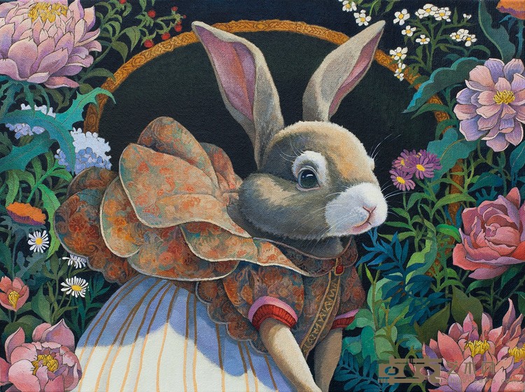 《后花园 Rear Garden》布面丙烯 Acrylic on canvas 40x30cm 2023.jpg