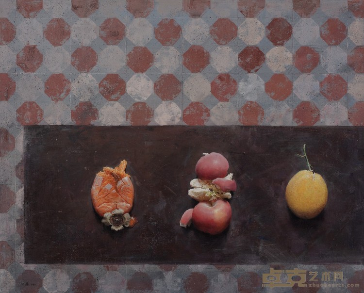 《压力实验 Pressure Experiment》布面油画 Oil on canvas 100×80cm 2023.jpg