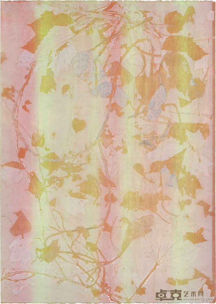 灵丹妙药 283，药用植物和矿物，油彩，纯棉无酸纸，76.5x108cm,2022，PANACEA 283，Medicinal plants and minerals,Oil color, Cotton acid-free paper.jpg
