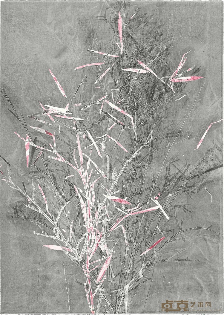 灵丹妙药 263，药用植物和矿物，油彩，纯棉无酸纸，76.5x108cm,2022，PANACEA 263，Medicinal plants and minerals,Oil color, Cotton acid-free paper.jpg