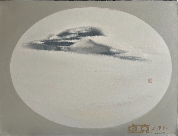 24-1刘伟《山水》，布面油画，90×120cm，2007年.jpg