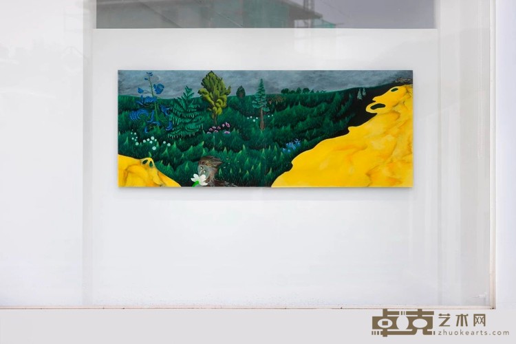 村庄｜To the Village布面油画｜Oil on canvas95×240cm2023.jpg