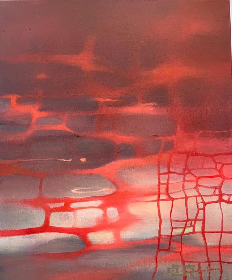 杨舜 Yang Shun《这是真的 It Is True》布面油画 Oil on canvas 46x55cm 2023
