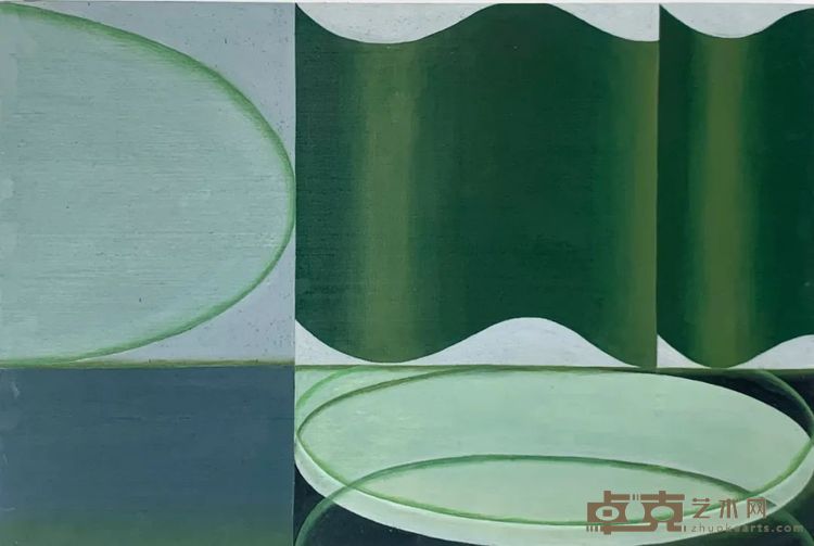 幕布, 40x60cm, 木板综合材料,2023