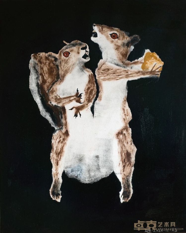 联生 2020 布面综合材料 40*50cm