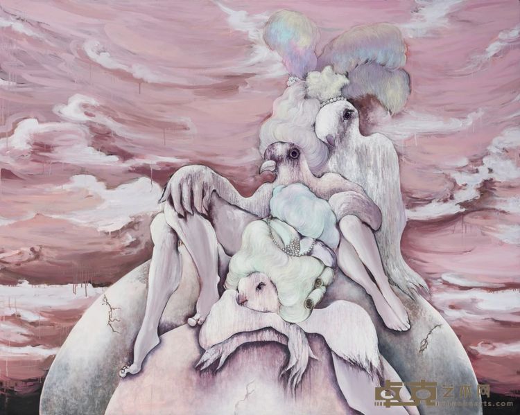 镀金时代——丰碑 The Gilded Age – The Monument160×200cm2023