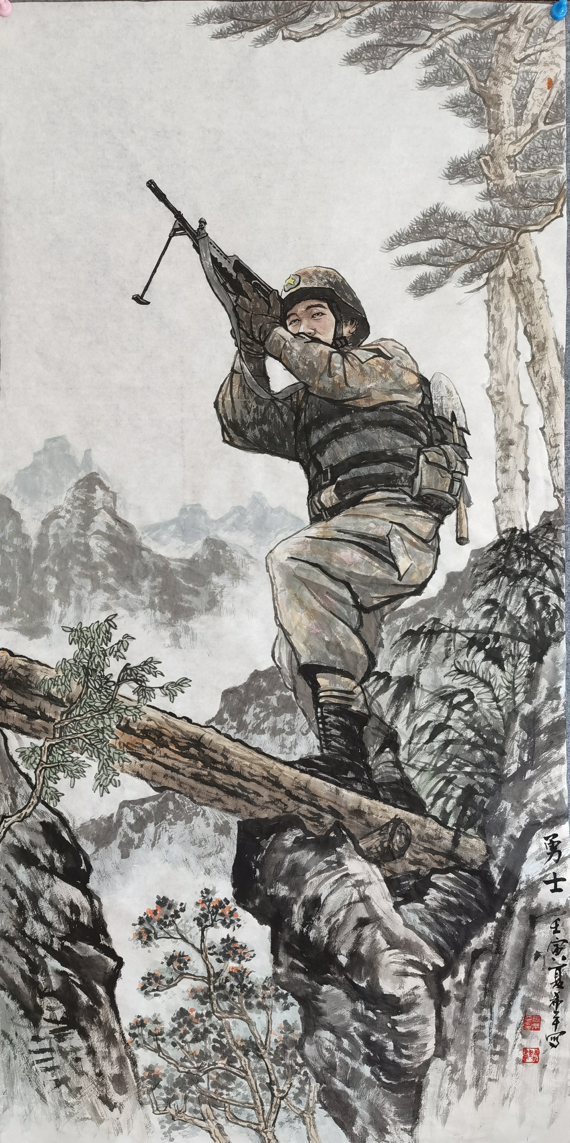 勇士138×69cm