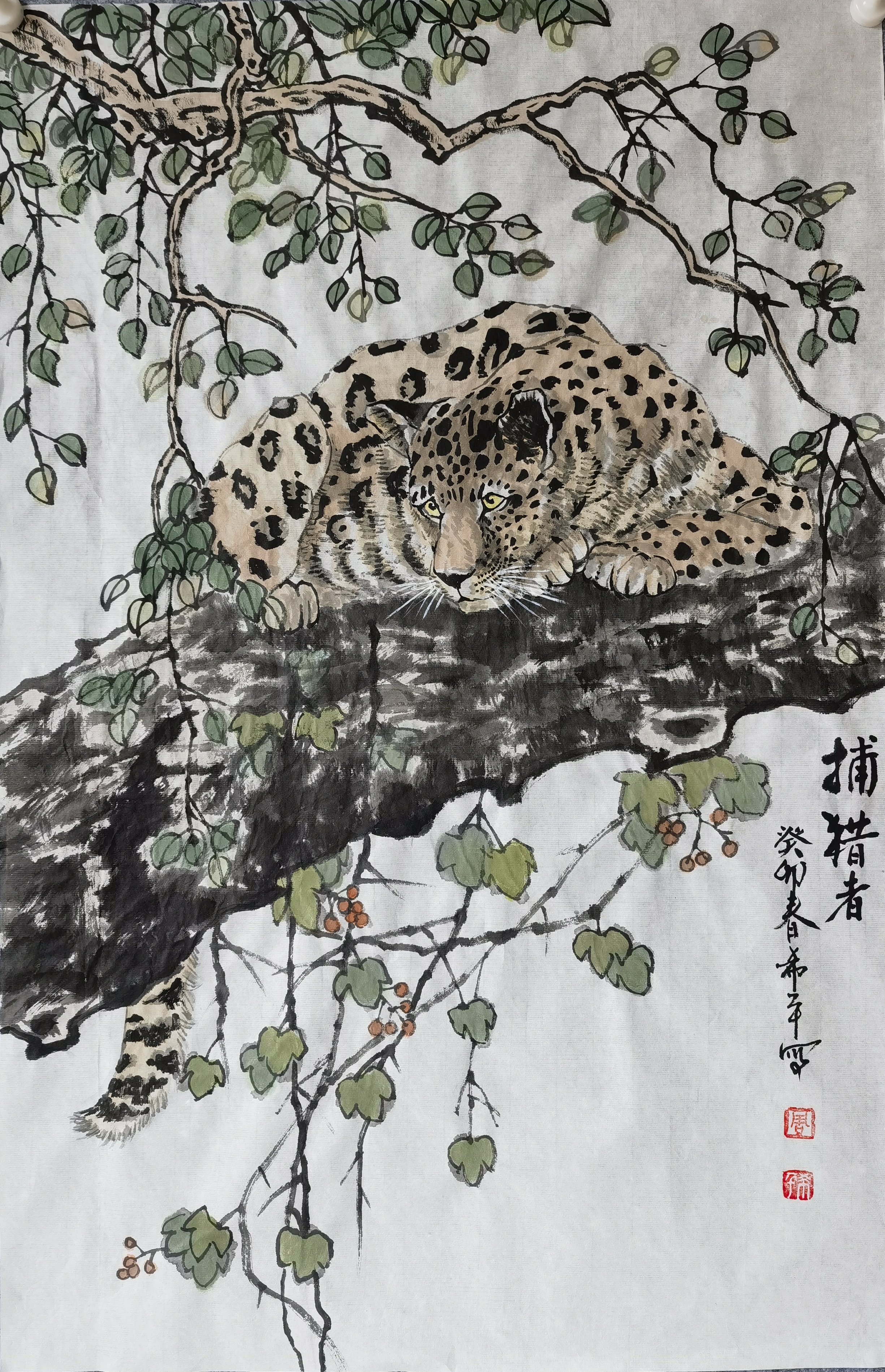 捕猎者69×46cm