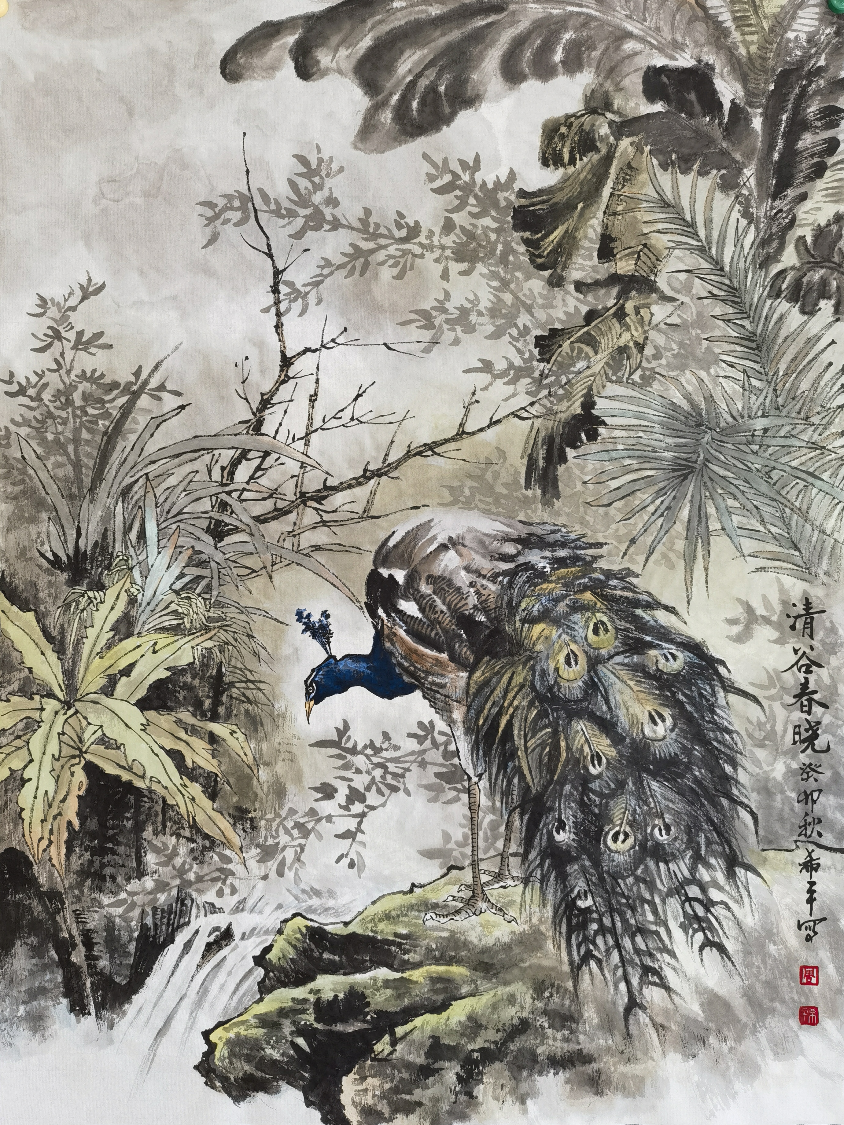 清谷春晓92×69cm