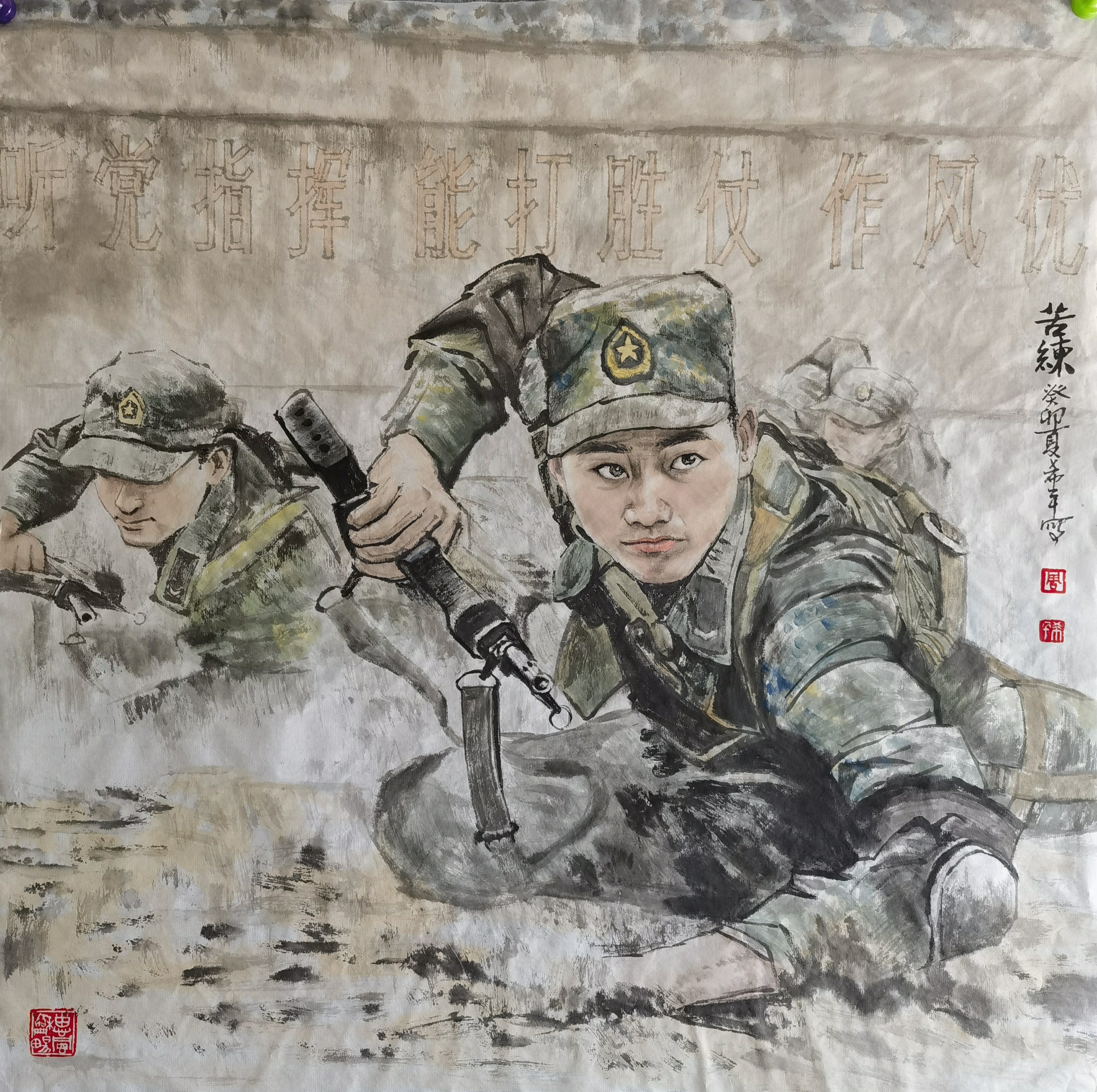 苦练69×69cm