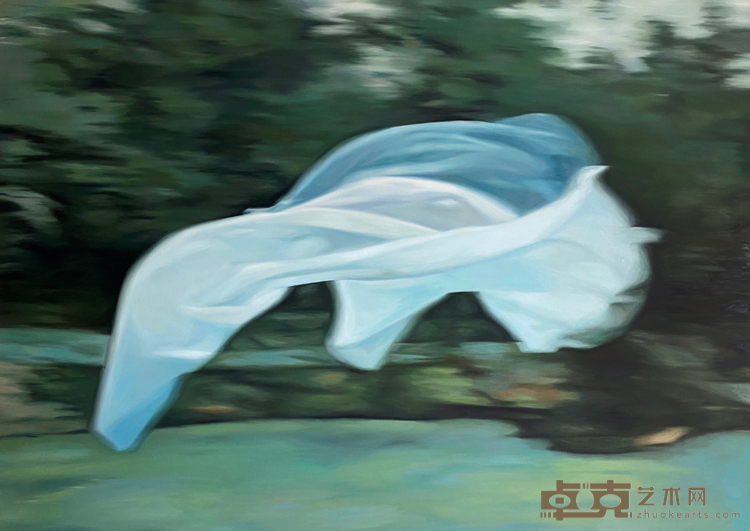 曾绿涵 Lvhan Zeng爱的形状 Shape of Love, 2023布面油画 Oil on canvas150h x 210w cm