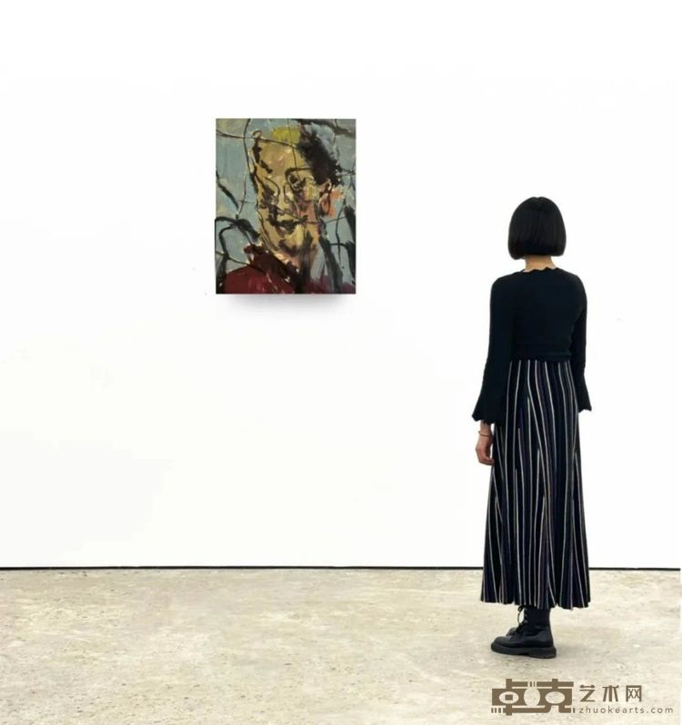 陈彦河，《相》，2023，纸上水墨，37x47.5cm