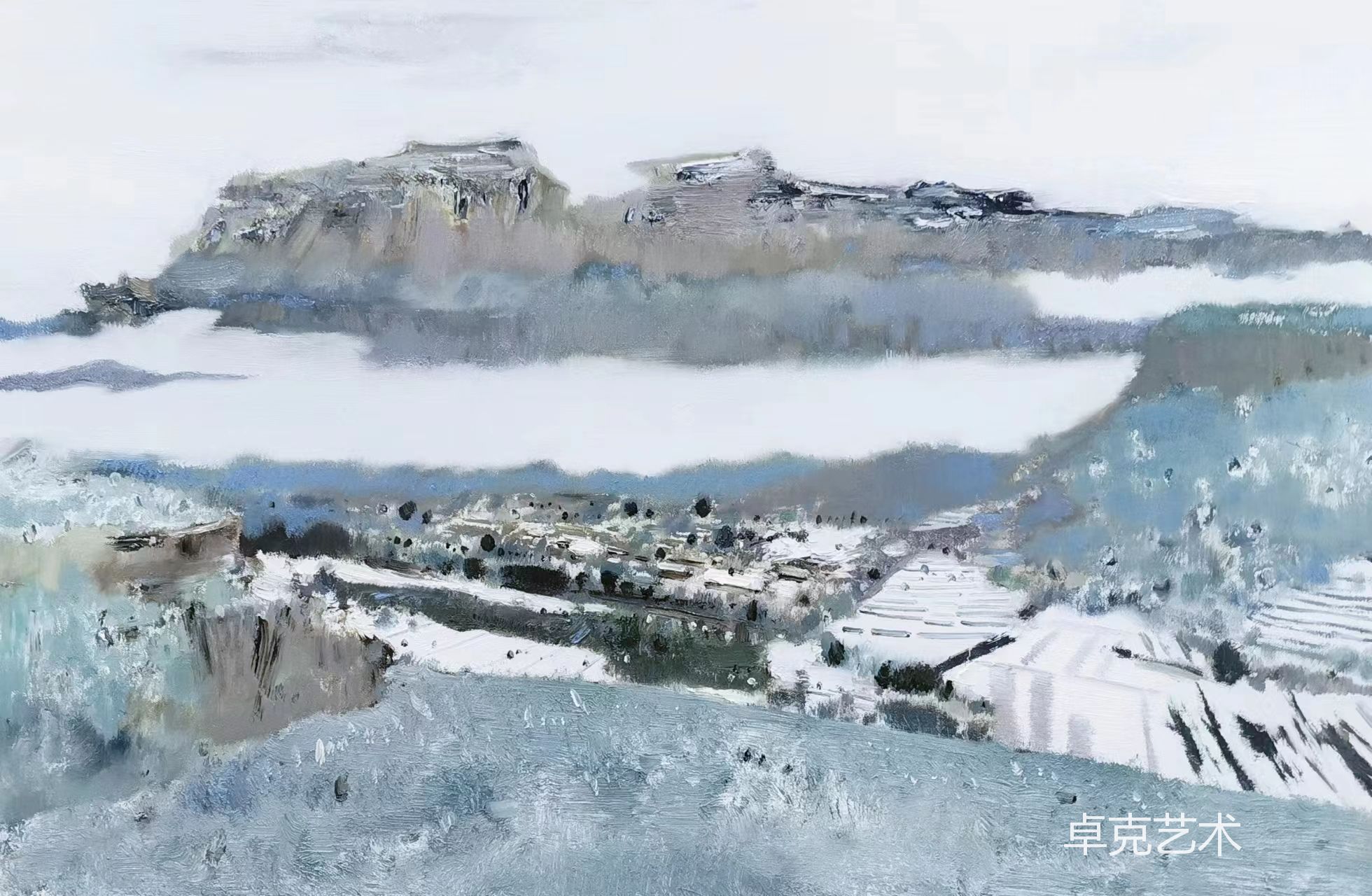 太行山春雪之一