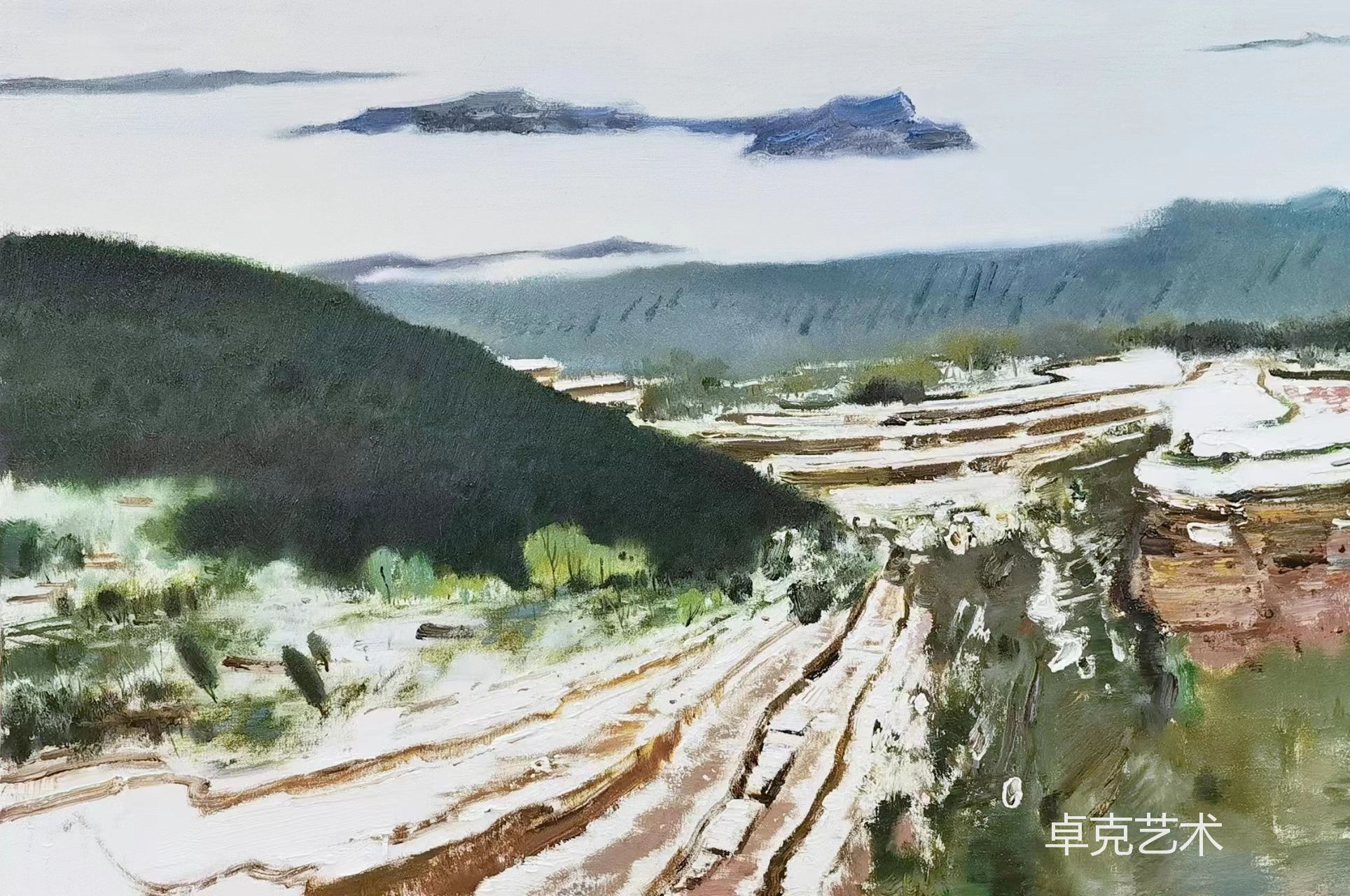 太行山春雪之三