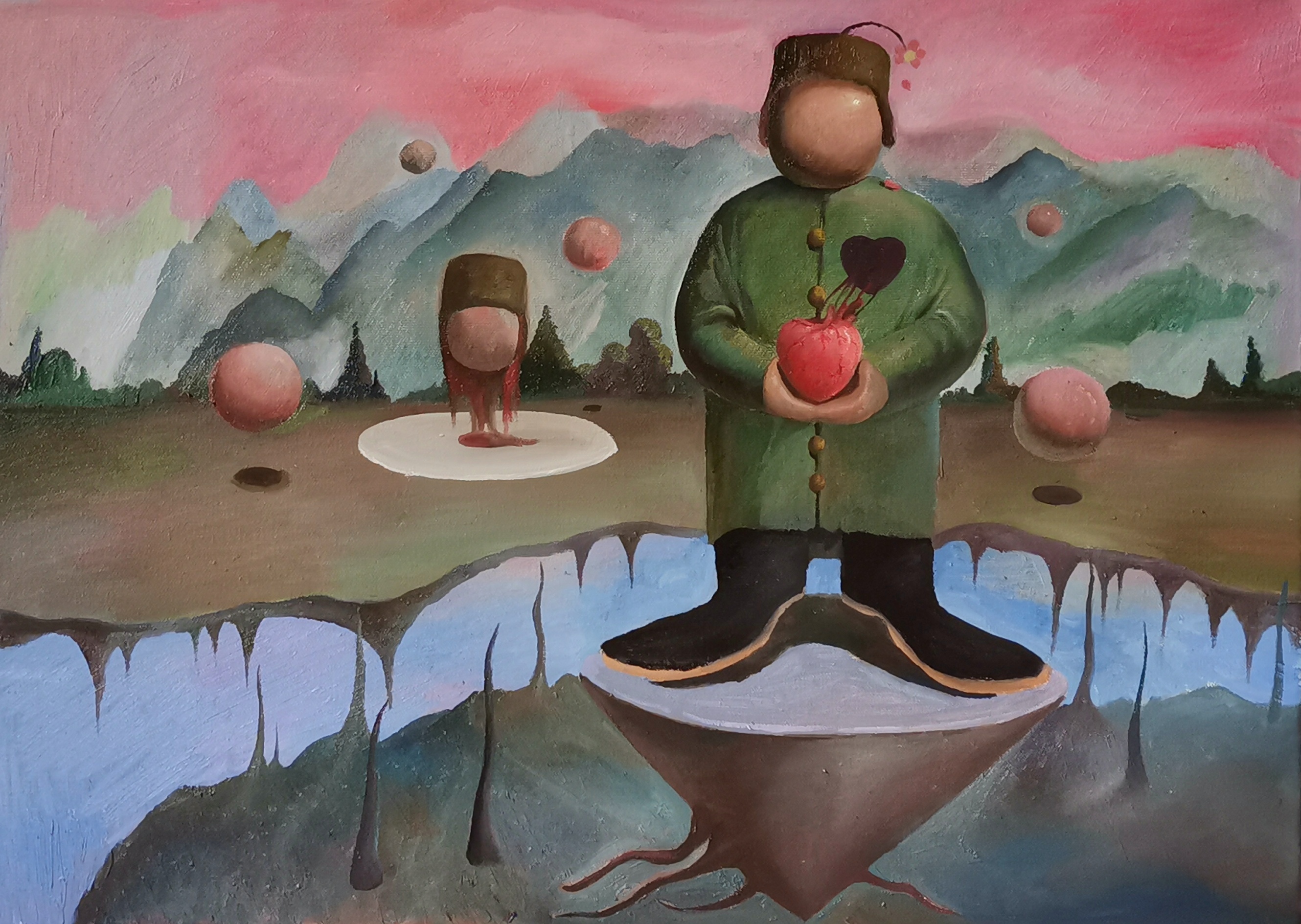 失格50×70 cm
