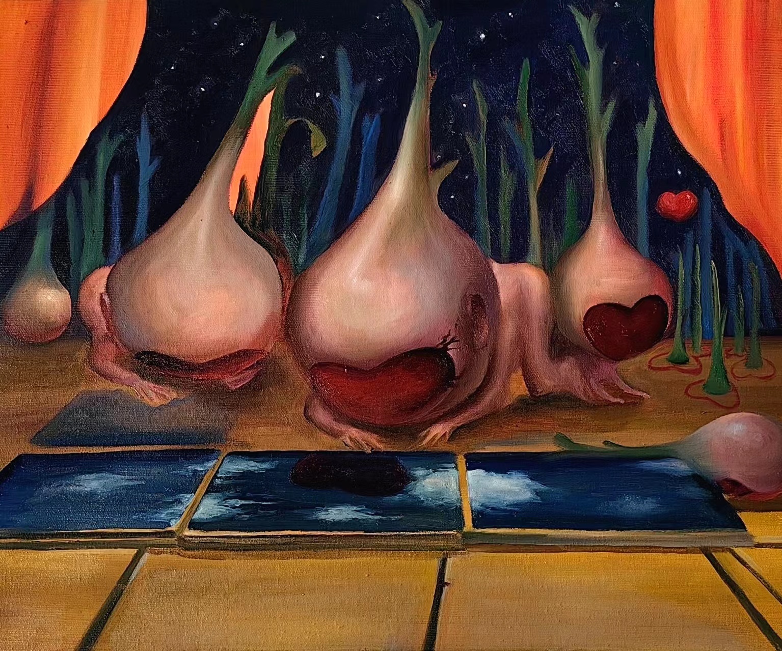 大地之子（6）50×60 cm