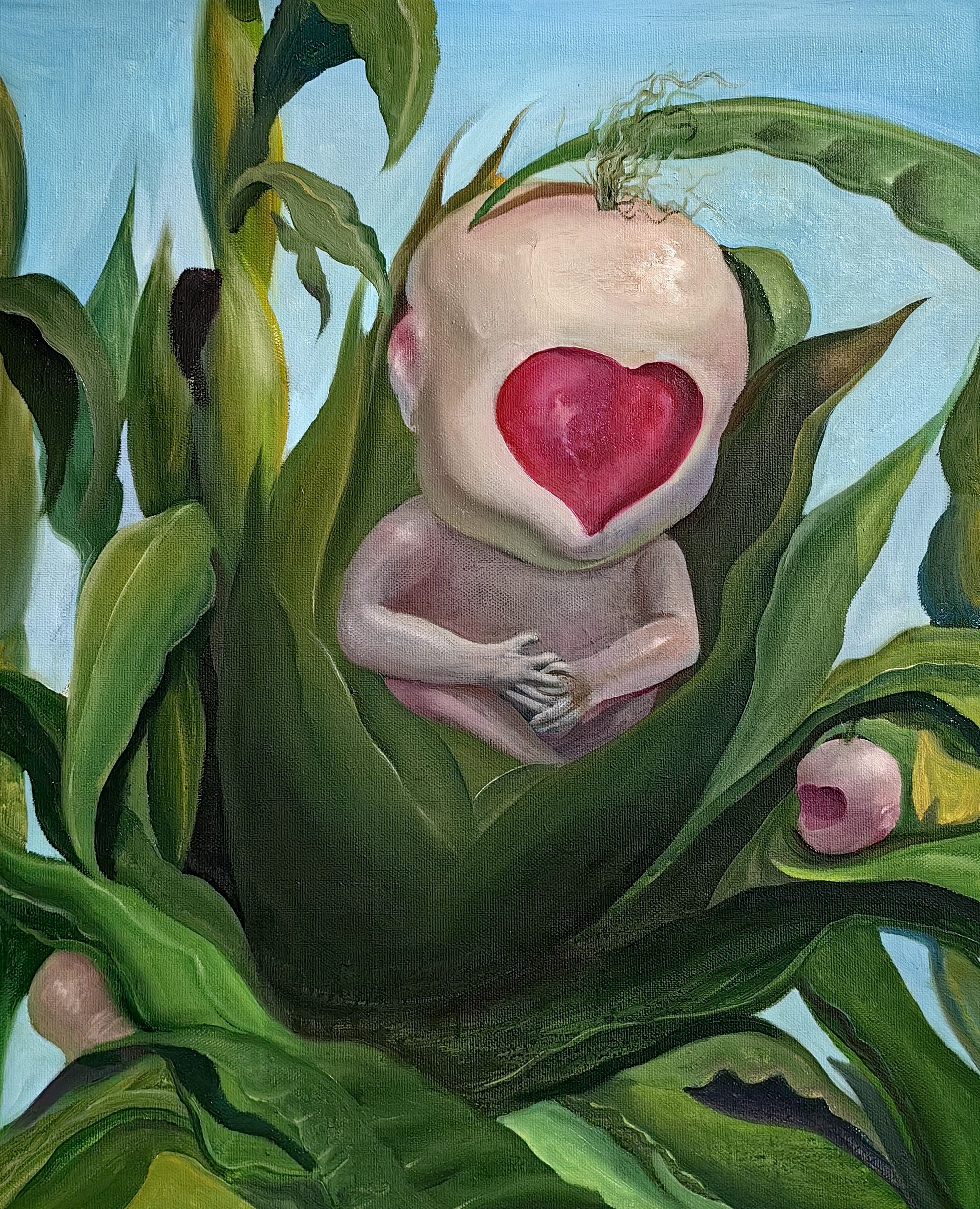 大地之子50×60 cm