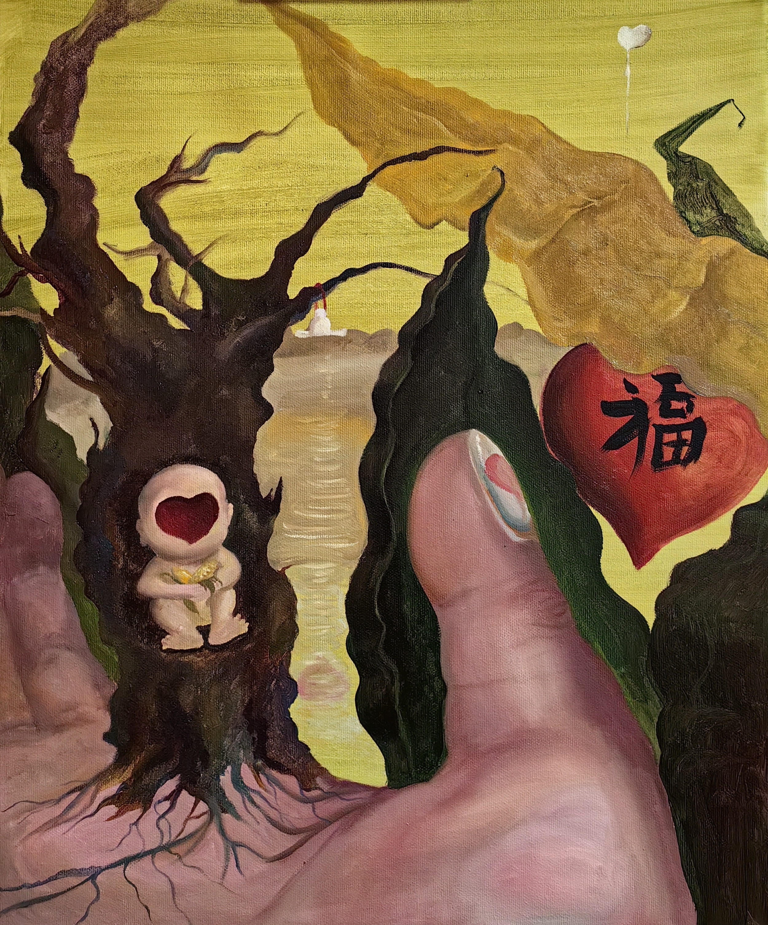 大地之子（4）50×60 cm