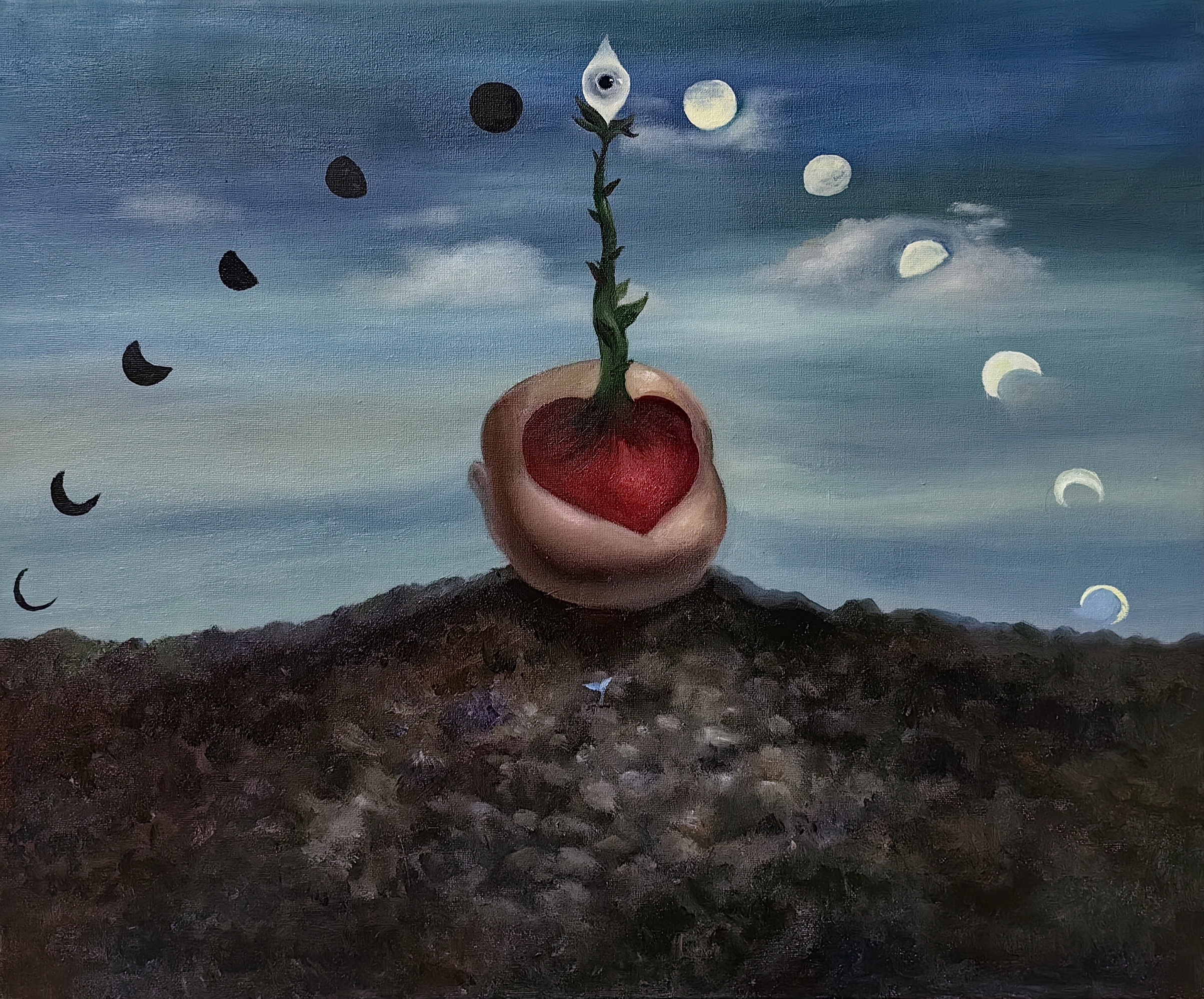 大地之子（7）50×60 cm